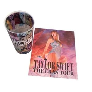 Taylor Swift Eras Tour Collectible Cup + Poster Bundle